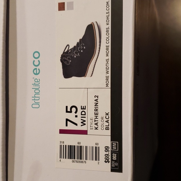 Sonoma Boots, Size 7.5 Ortholite ECO - Picture 8 of 8